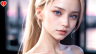 Blonde Comprehensive Waifu With Nipples Poking   Fuck Her BIG ASS All Black-hearted - Uncensored Hyper-Realistic Hentai Joi, With Auto Sounds, AI [PROMO VIDEO]